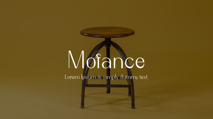 Mofance Font