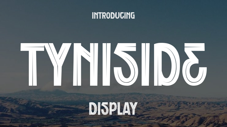 Tyniside Font