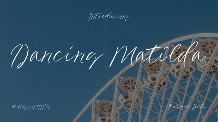 Dancing Matilda Font