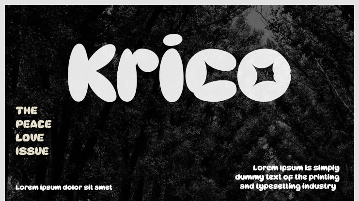 Krico Font