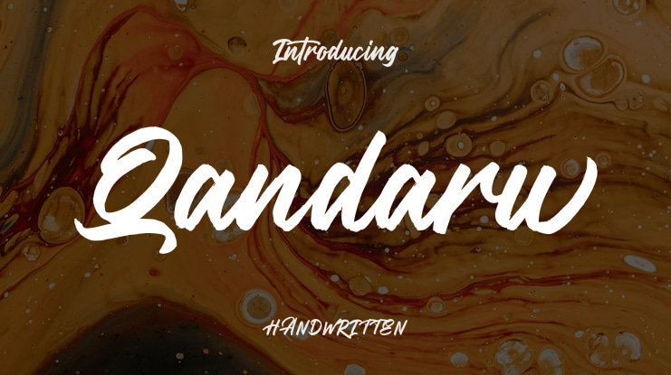 Qandaru Font