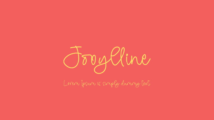 Jooylline Font