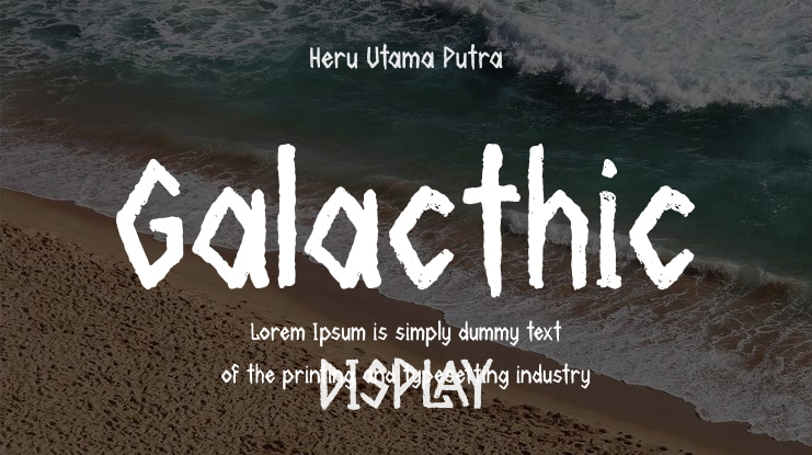 Galacthic Font