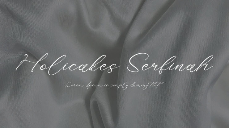 Holicakes Serfinah Font