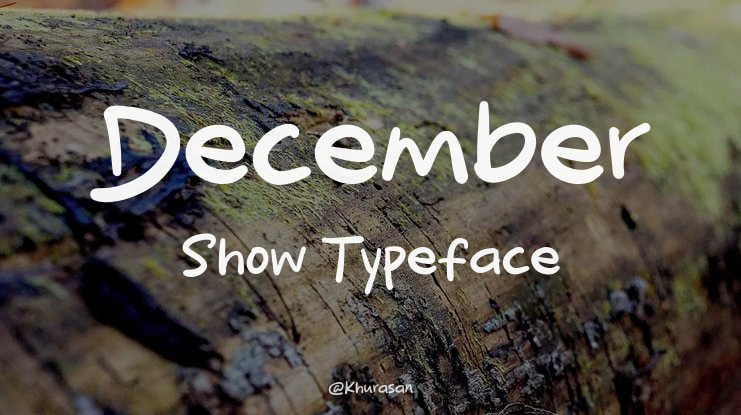 December Show Font