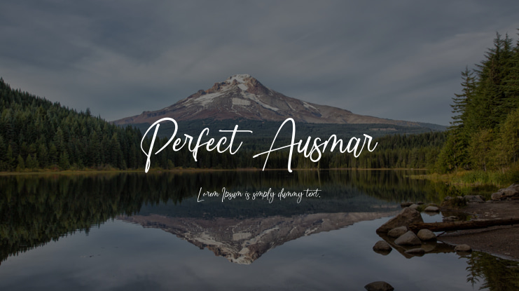Perfect Ausmar Font