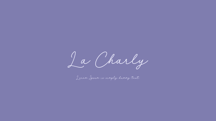 La Charly Font