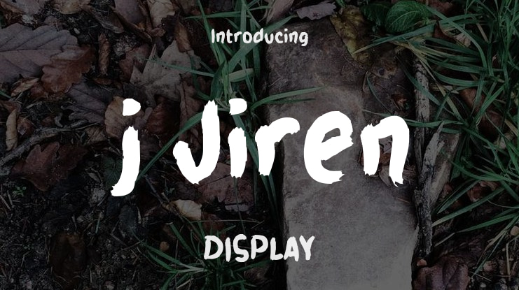 j Jiren Font