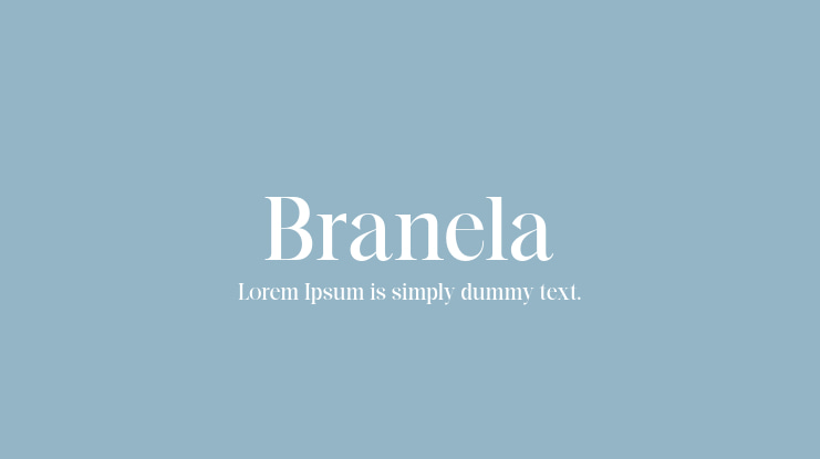 Branela Font