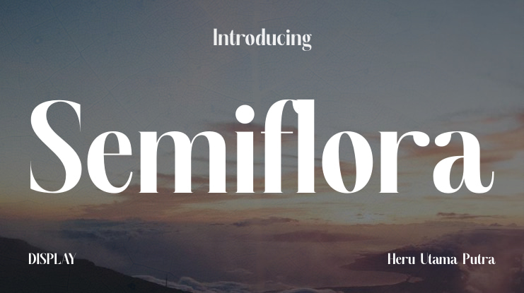 Semiflora Font