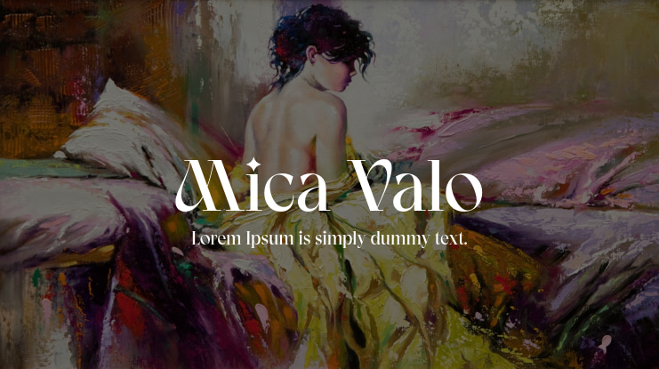 Mica Valo Font