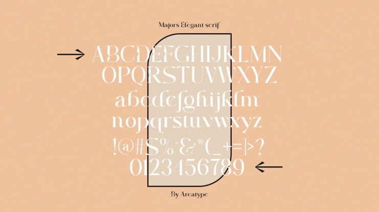 Majors Typeface Font