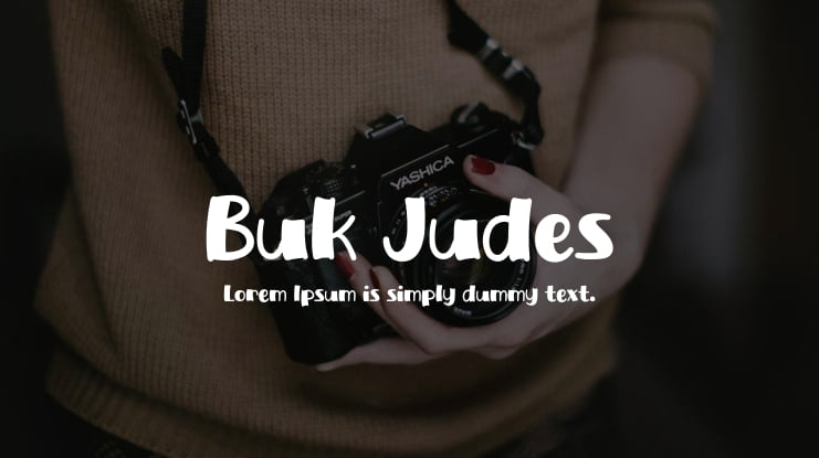 Buk Judes Font