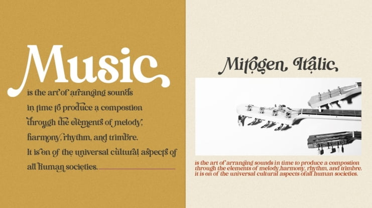 Mitogen Font Duo