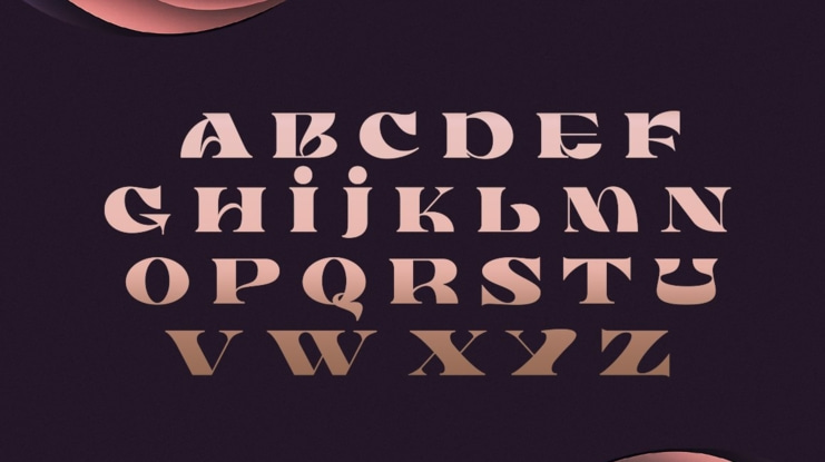 Plank Rollouts Display Font