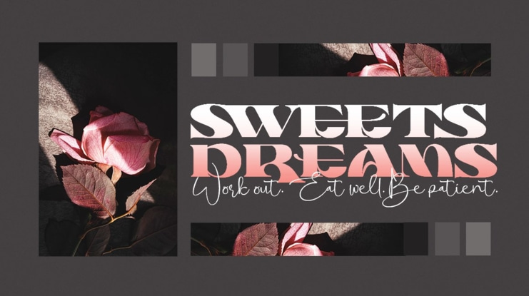 Plank Rollouts Display Font