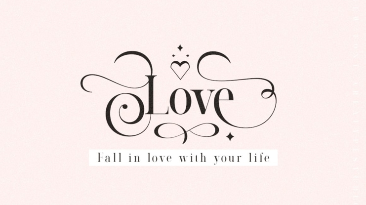 Quicks Sweet Love Display Font