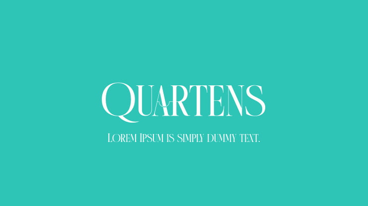 Quartens Font