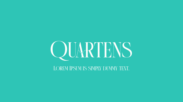 Quartens Font