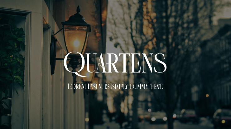 Quartens Font
