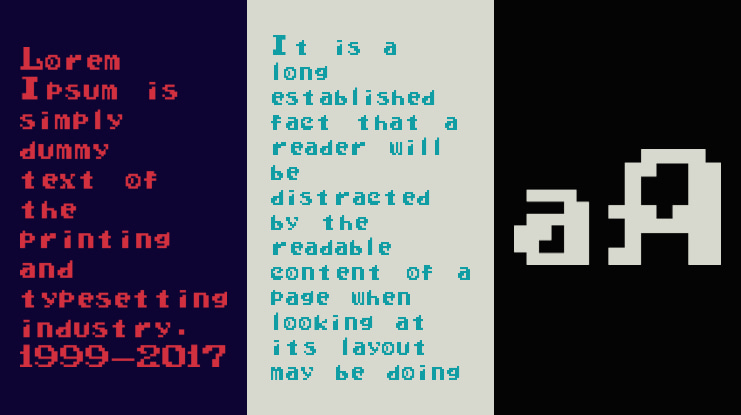 Wonder Boy In Monster World Font