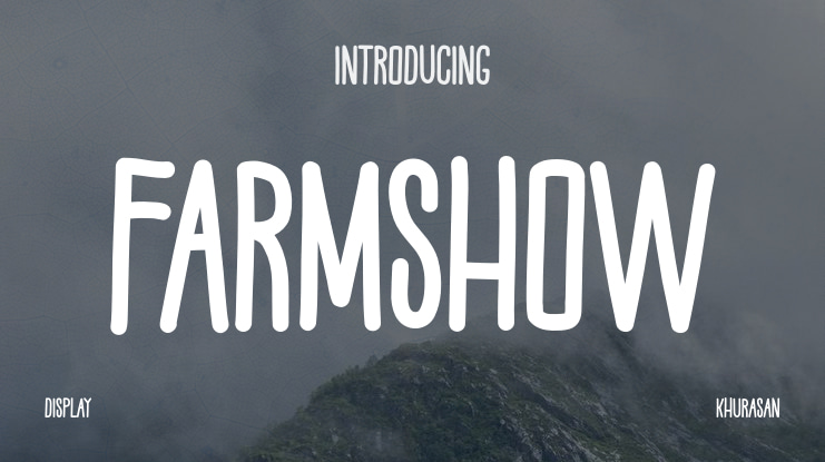 Farmshow Font