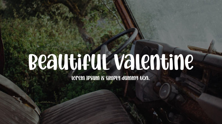 Beautiful Valentine Font