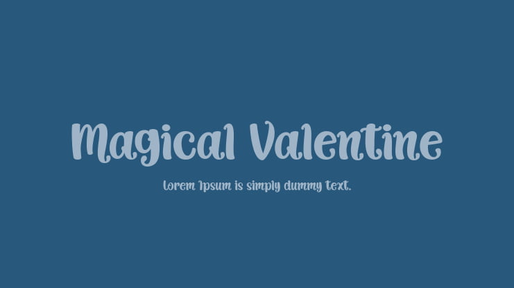 Magical Valentine Font