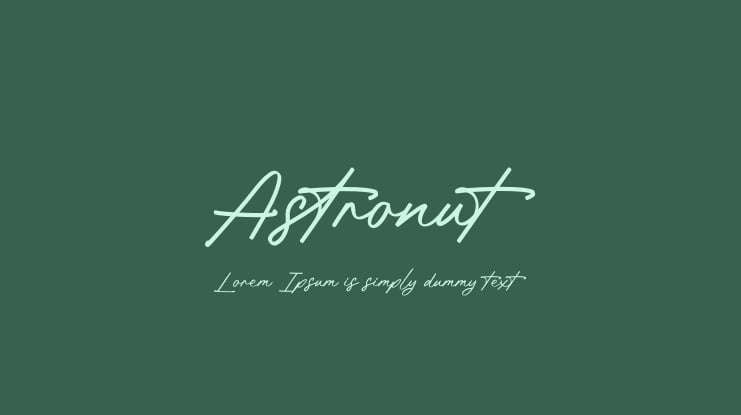 Astronut Font