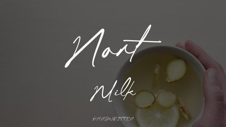 Nort Milk Font