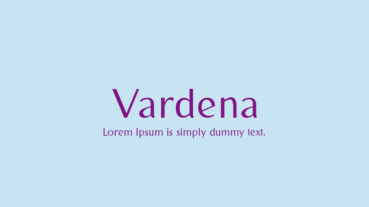 Vardena Font
