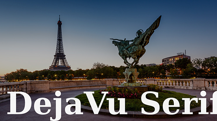 DejaVu Serif Font Family