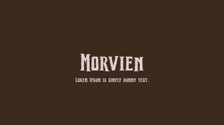 Morvien Font
