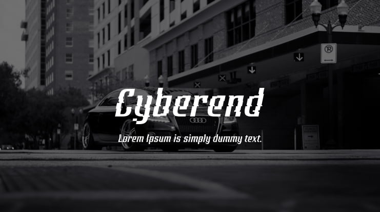 Cyberend Font