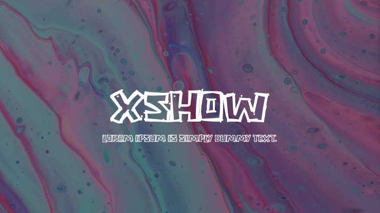 Xshow Font