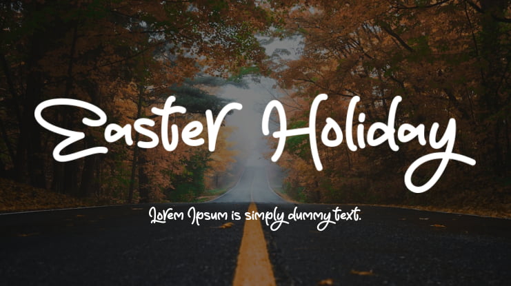 Easter Holiday Font Family