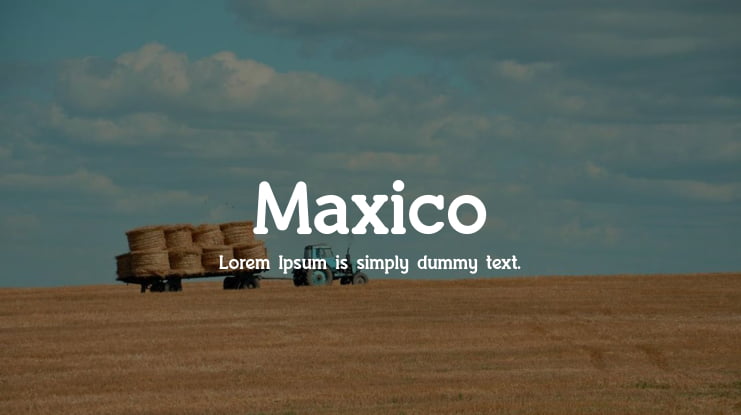 Maxico Font