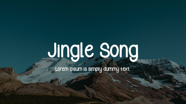 Jingle Song Font