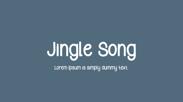 Jingle Song Font