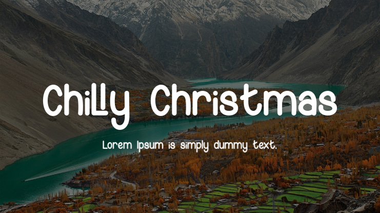Chilly Christmas Font