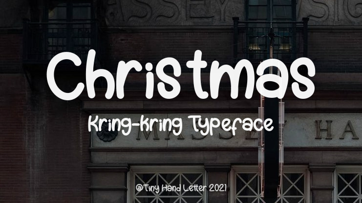 Christmas Kring-kring Font