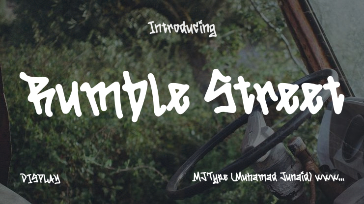 Rumble Street Font