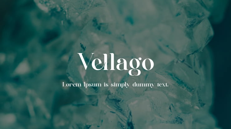 Vellago Font