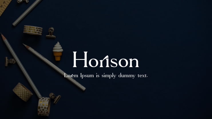 Horison Font