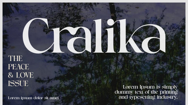 Cralika Font Family