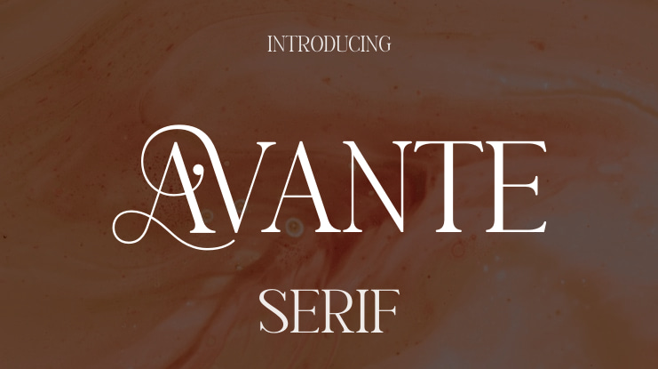 AVANTE Font