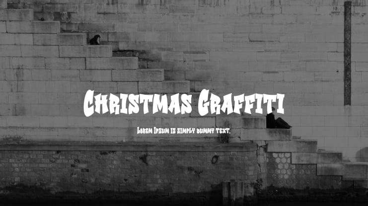 Christmas Graffiti Font Family