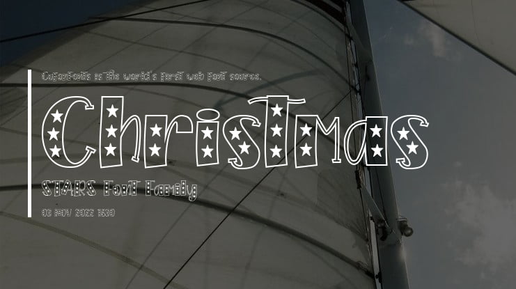 Christmas STARS Font