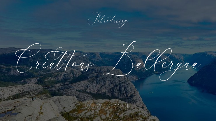 Creattons Balleryna Font
