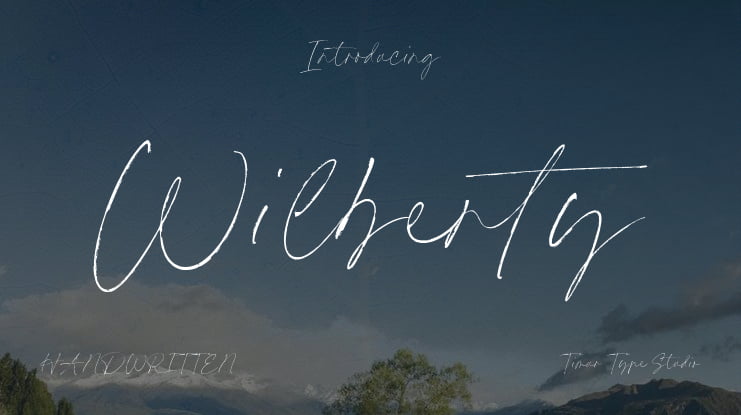 Wilberty Font